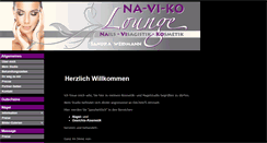 Desktop Screenshot of na-vi-ko-lounge.de