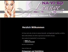 Tablet Screenshot of na-vi-ko-lounge.de